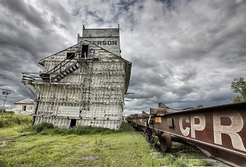 Image showing Prairie Grain Elevator