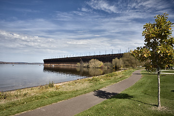 Image showing Ashland Wisconson Lake Front