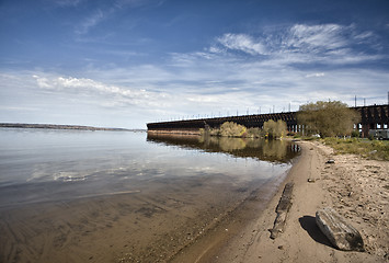 Image showing Ashland Wisconson Lake Front