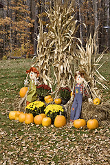 Image showing Halloween display