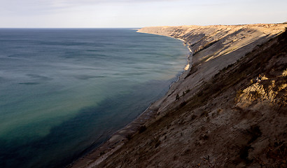 Image showing Log Rolling Area Grand Sable Dunes 