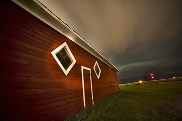 Image showing Rural Barn Night Photograhy