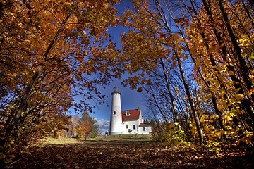 Image showing Lighthouse Northern Michigan