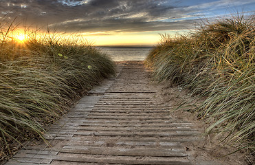 Image showing Beach Entrance