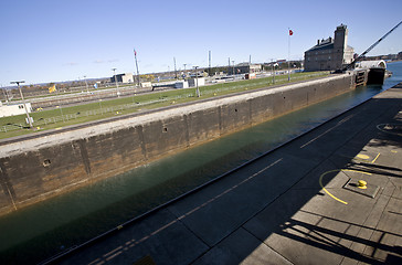 Image showing sault ste marie locks