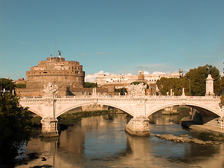 Image showing Ponte and Castel Sant'Angelo