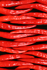 Image showing Red chilli peppers.