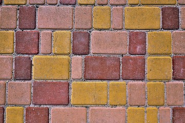 Image showing Color bricks