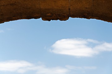 Image showing Old stone arch