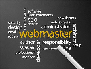 Image showing Webmaster