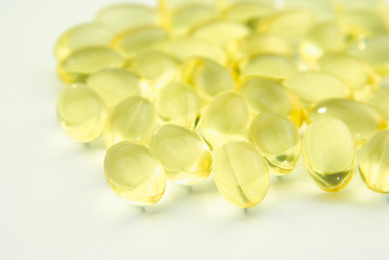 Image showing Cod liver oil close up