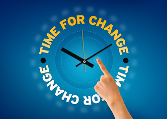 Image showing Time for Change