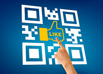 Image showing I Like QR Code