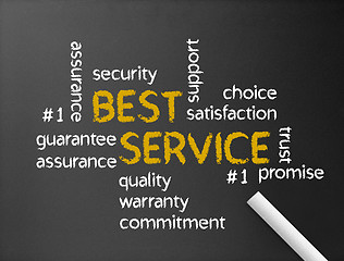 Image showing Best Service