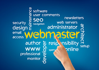 Image showing Webmaster