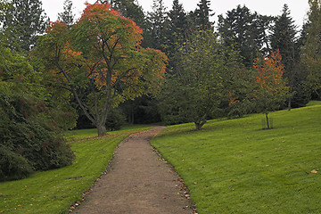 Image showing Autumn road