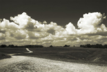 Image showing Long and winding road