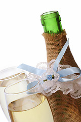 Image showing Wedding Champagne