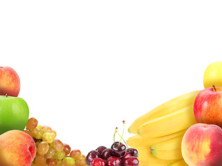 Image showing Background with fruits