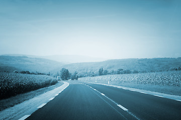 Image showing Empty street