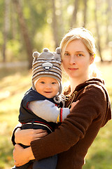 Image showing Baby Outdoors