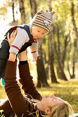 Image showing Baby Outdoors