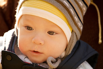 Image showing Baby Outdoors