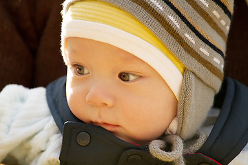 Image showing Baby Outdoors