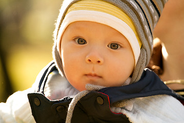 Image showing Baby Outdoors