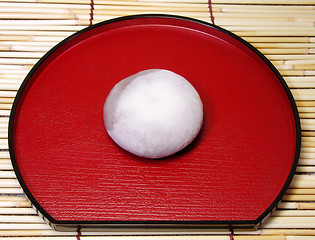 Image showing Japanese cake on a plate