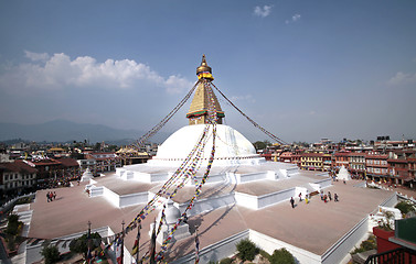 Image showing Boudhanath Stupa 