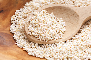 Image showing Amaranth popping, gluten-free, high protein grain cereal