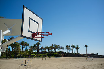 Image showing Beach sports