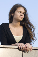 Image showing Young beautiful woman