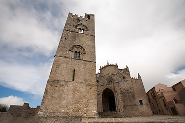 Image showing Chiesa Madre church of Erice town, Sicily, Italy