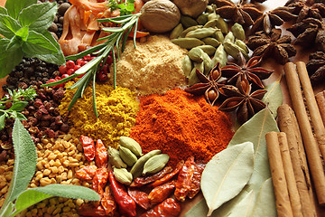 Image showing Herbs and spices