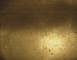 Image showing Gold abstract background