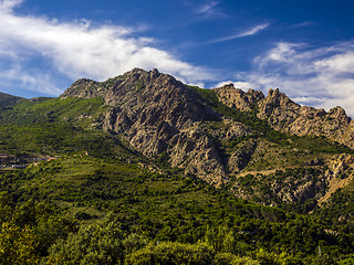 Image showing Landscape of Gennargentu mountain