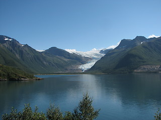 Image showing Svartisen wide
