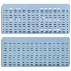 Image showing Punched card