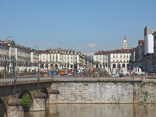 Image showing Piazza Vittorio, Turin