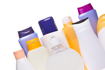 Image showing cosmetic bottles