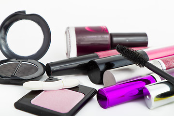 Image showing collection of make-up