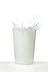 Image showing milk splash