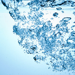 Image showing bubbles in water