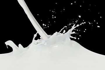 Image showing milk splash