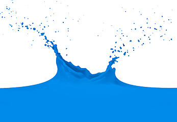 Image showing splashing paint