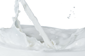 Image showing milk splash