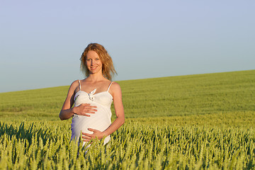 Image showing pregnant woman