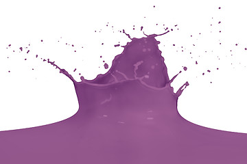 Image showing splashing paint